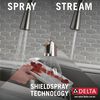Single Handle Pull-Down Kitchen Faucet with Soap Dispenser and ShieldSpray&reg; Technology (Recertified)