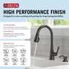 Single Handle Pull-Down Kitchen Faucet with Soap Dispenser and ShieldSpray&reg; Technology