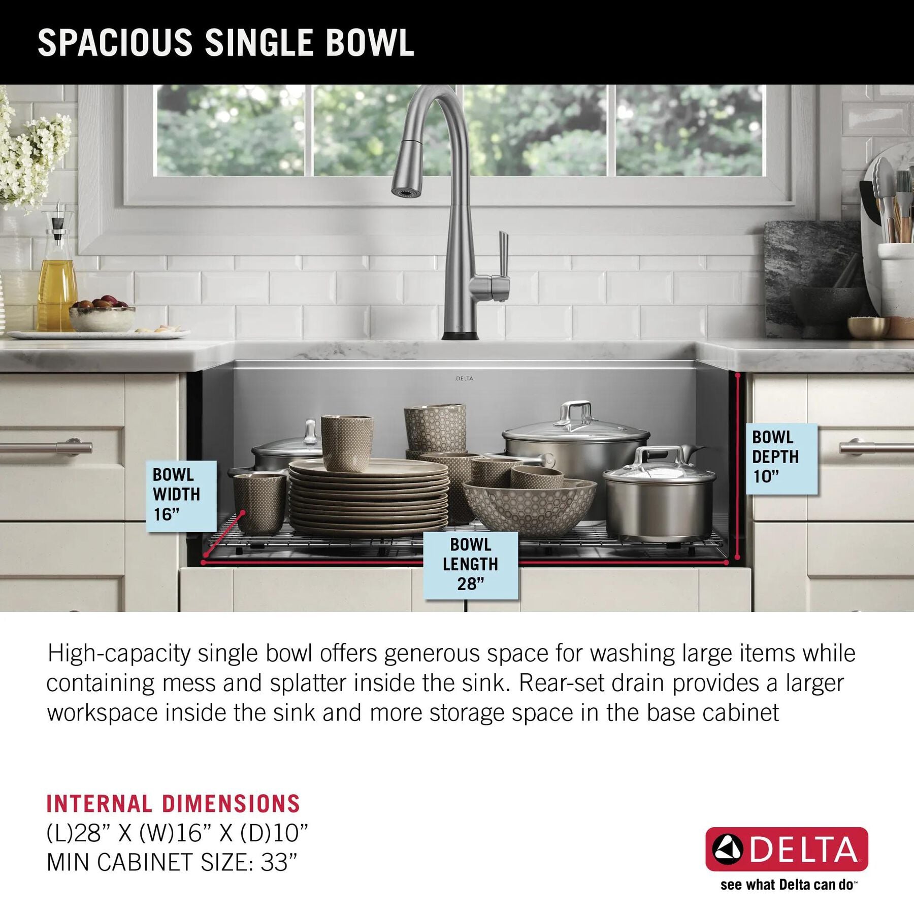 30&rdquo; Workstation Undermount&nbsp;Single Bowl&nbsp;16 Gauge Stainless Steel&nbsp;Farmhouse Apron Front Kitchen Sink&nbsp;with&nbsp;WorkFlow&trade; Ledge and Accessories