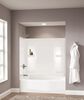 60" x 30" Curved Bathtub - Left Drain