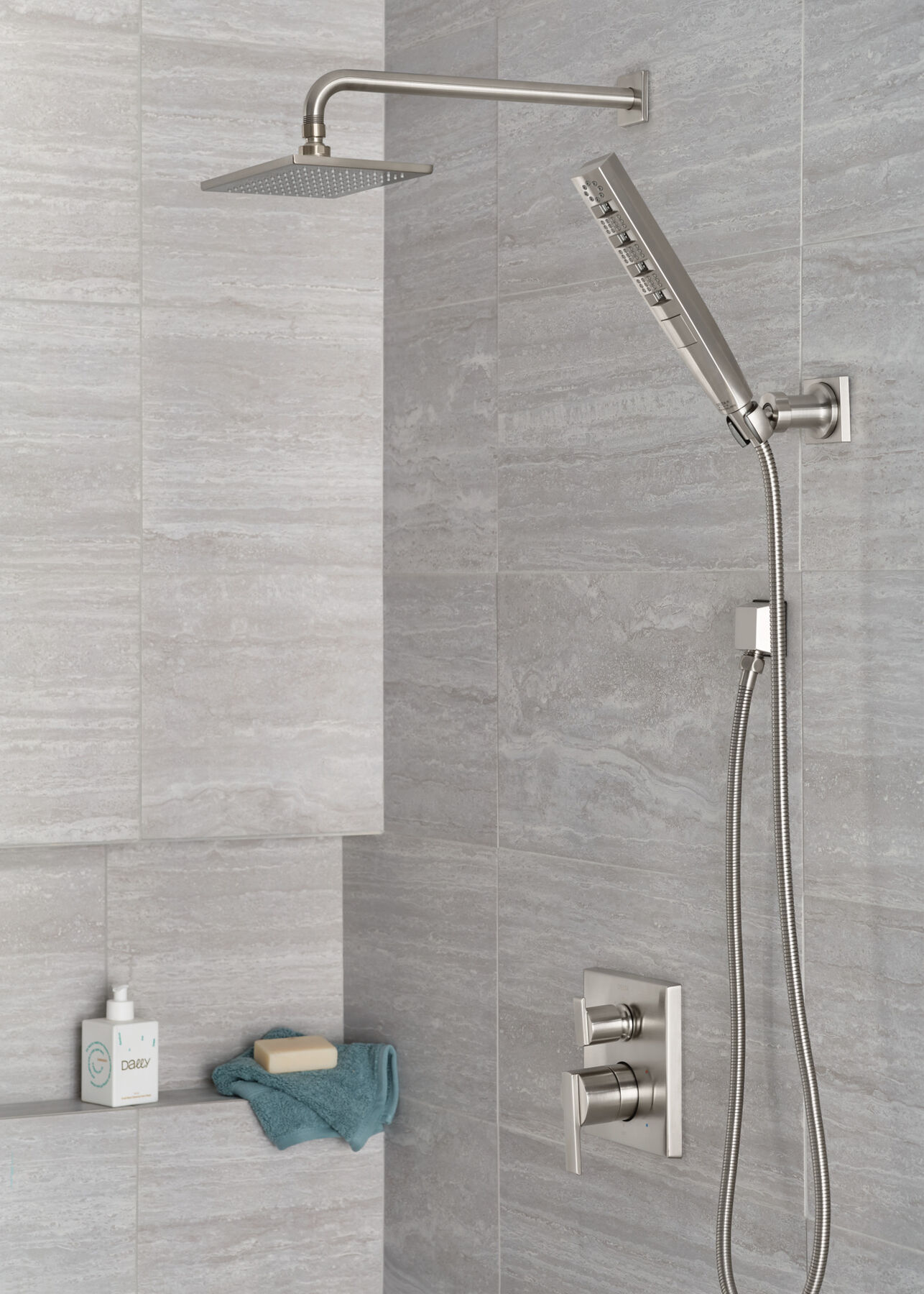 3-Setting Custom Shower Bundle with Raincan - 14 Series