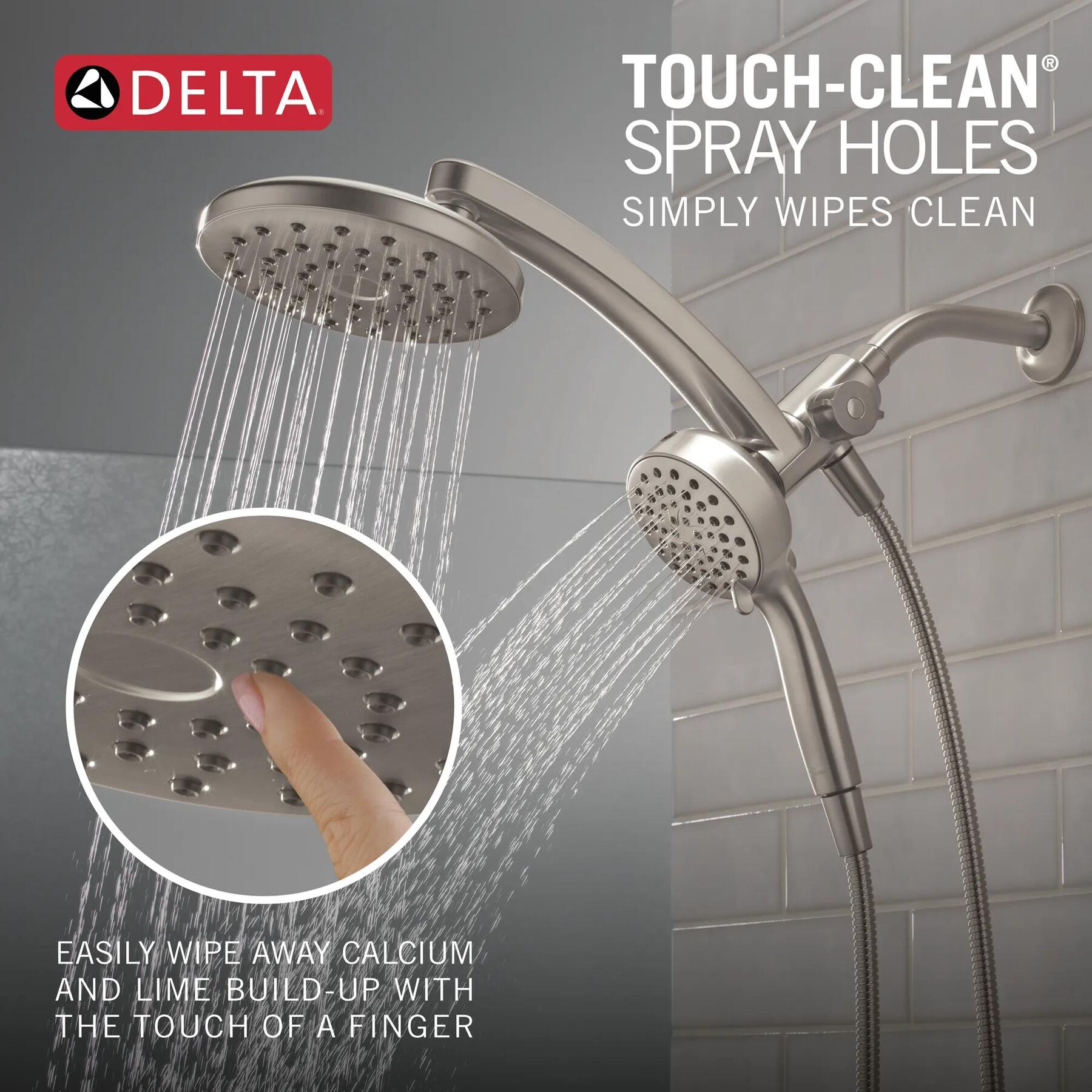 PivotPro&trade; 3-in-1 Combination Shower