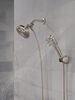 Detangling Hand Shower with 5- Setting Showerhead Bundle