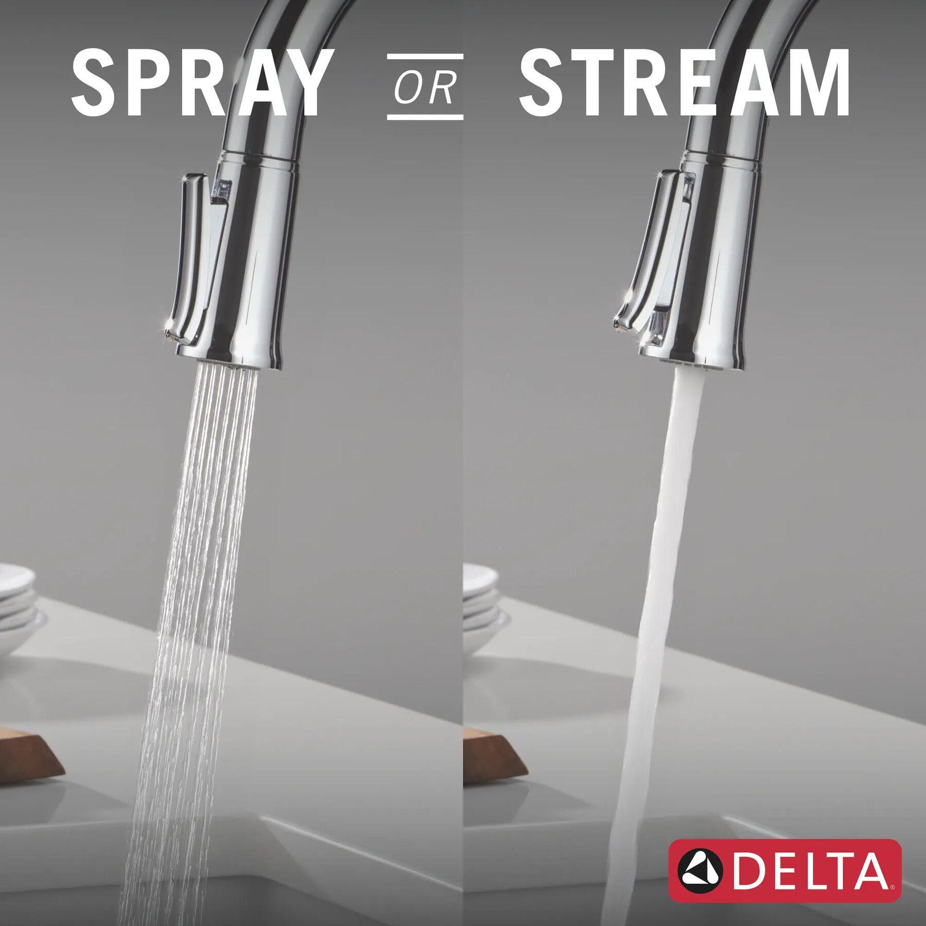 Single Handle Kitchen Pull-Down Faucet