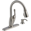 Single Handle Pull-Down Kitchen Faucet (Recertified)
