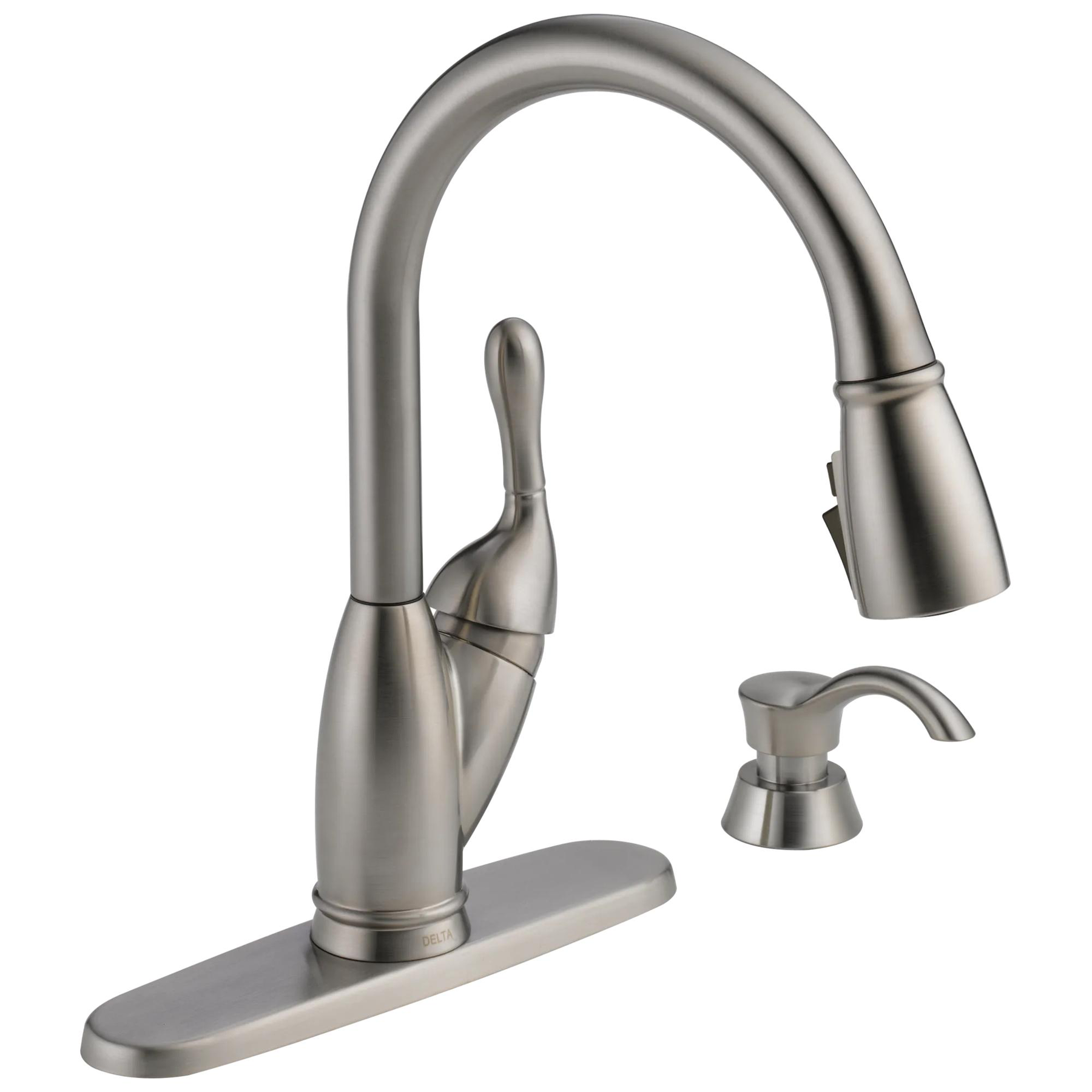 Single Handle Pull-Down Kitchen Faucet (Recertified)