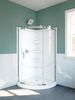 Shower Base with Wall and Enclosure Bundle