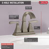 Two Handle Centerset Bathroom Faucet (Recertified)