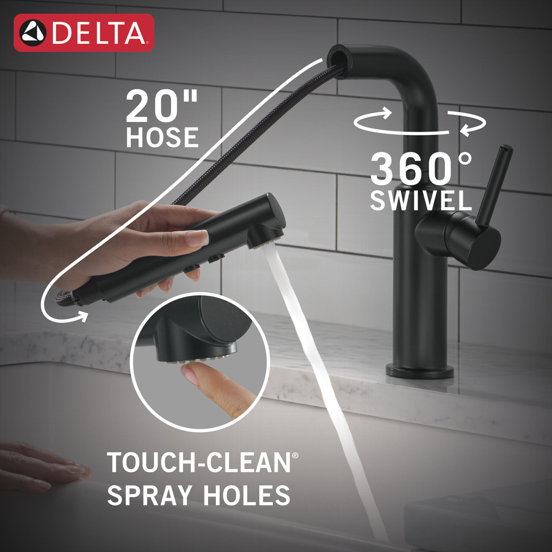 Pull-Out Kitchen Faucet (Recertified)