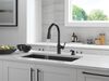 Single Handle Pull-Down Kitchen Faucet with Soap Dispenser and ShieldSpray&reg; Technology (Recertified)