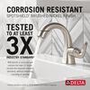 Single Handle Pull-Down Bathroom Faucet