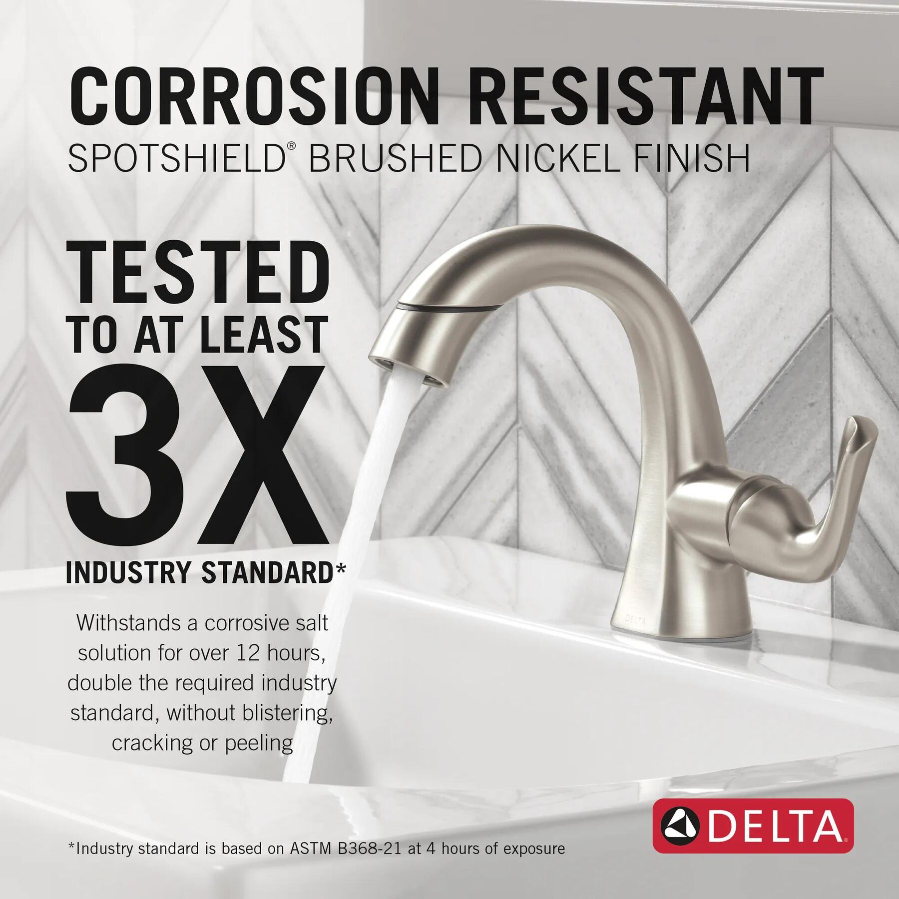 Single Handle Pull-Down Bathroom Faucet
