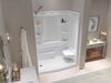 60x32 Alcove Shower Bundle - Right Seat Left Drain Curve