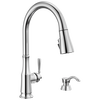 Pull-Down Kitchen Faucet w/Soap (Recertified)