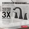 Two Handle Widespread Bathroom Faucet (Recertified)