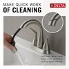 Two Handle Centerset Bathroom Faucet (Recertified)