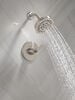 Widespread Lavatory Faucet with 14 Series Shower Trim and Bathroom Accessories Bundle
