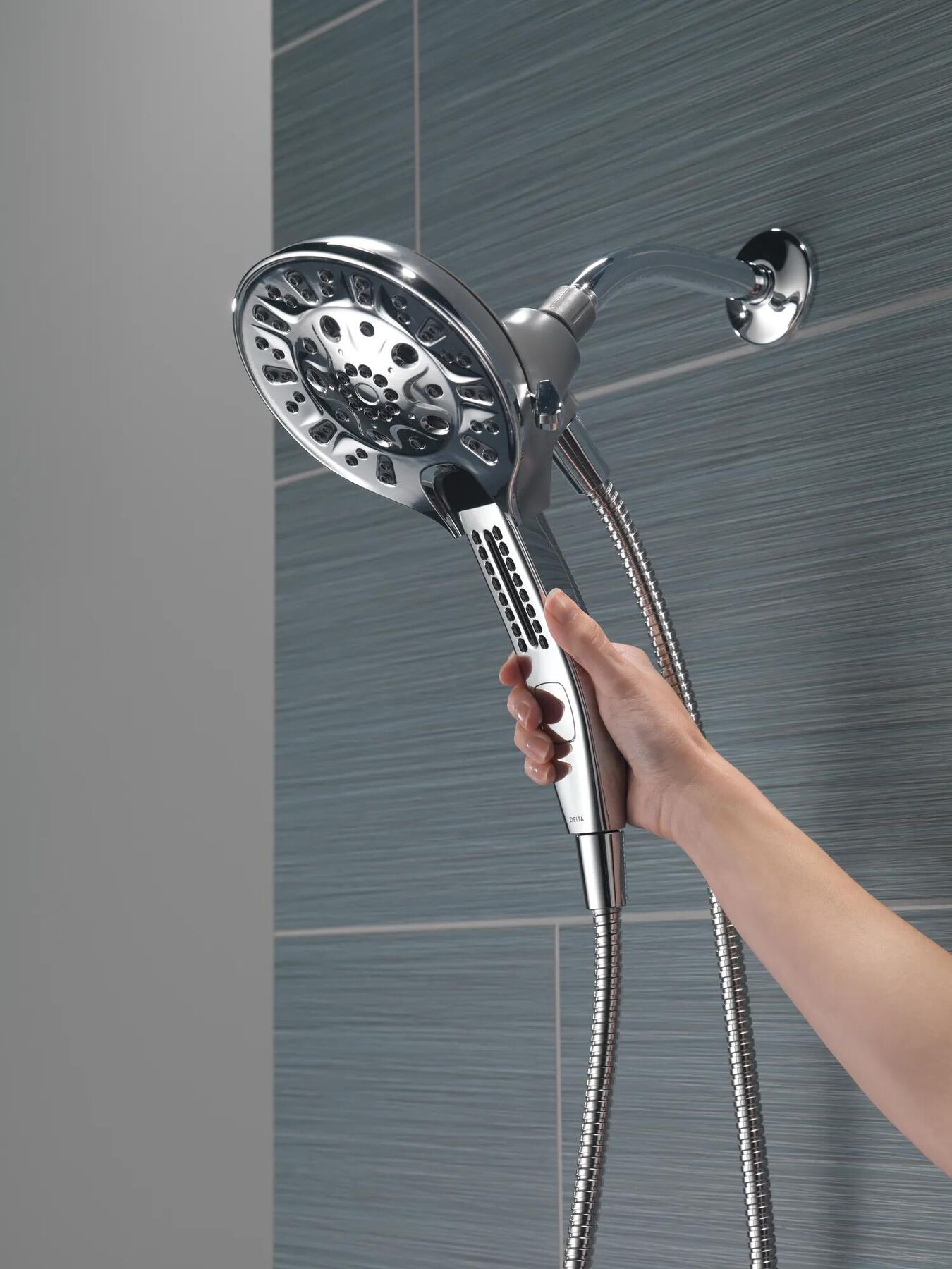 H2Okinetic&reg;&nbsp;In2ition&reg;&nbsp;5-Setting Two-in-One Shower