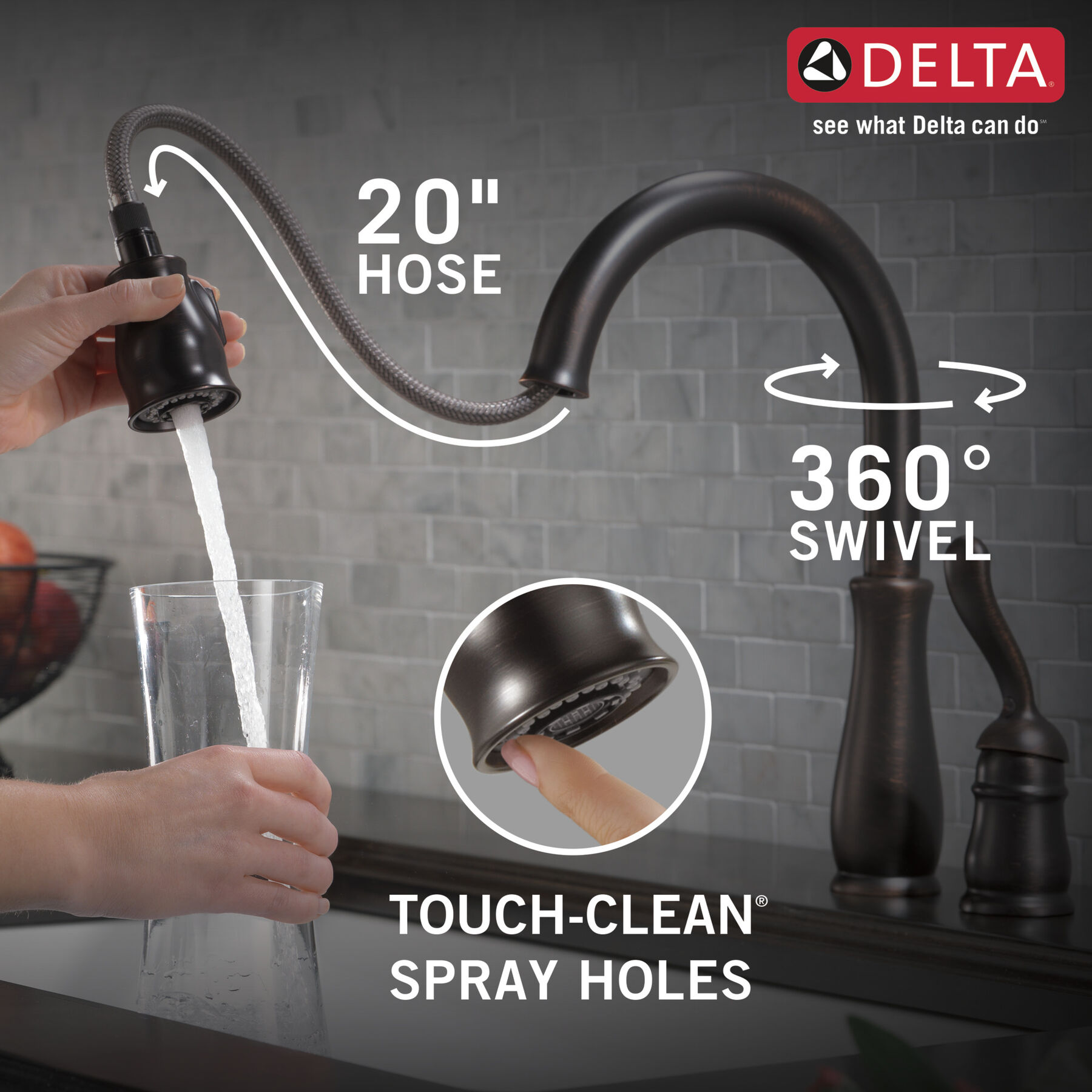 Pull-Down Kitchen Faucet (Recertified)