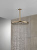Single-Setting Metal Raincan Shower Head