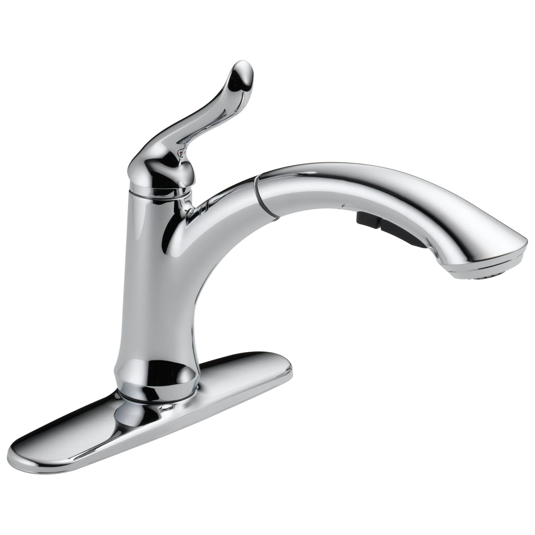 Single Handle Water Efficient Pull-Out Kitchen Faucet (Recertified)