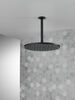 Single-Setting Metal Raincan Shower Head