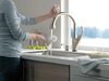Single Handle Pull-Down Kitchen Faucet with Touch2O&reg; Technology and Soap Dispenser