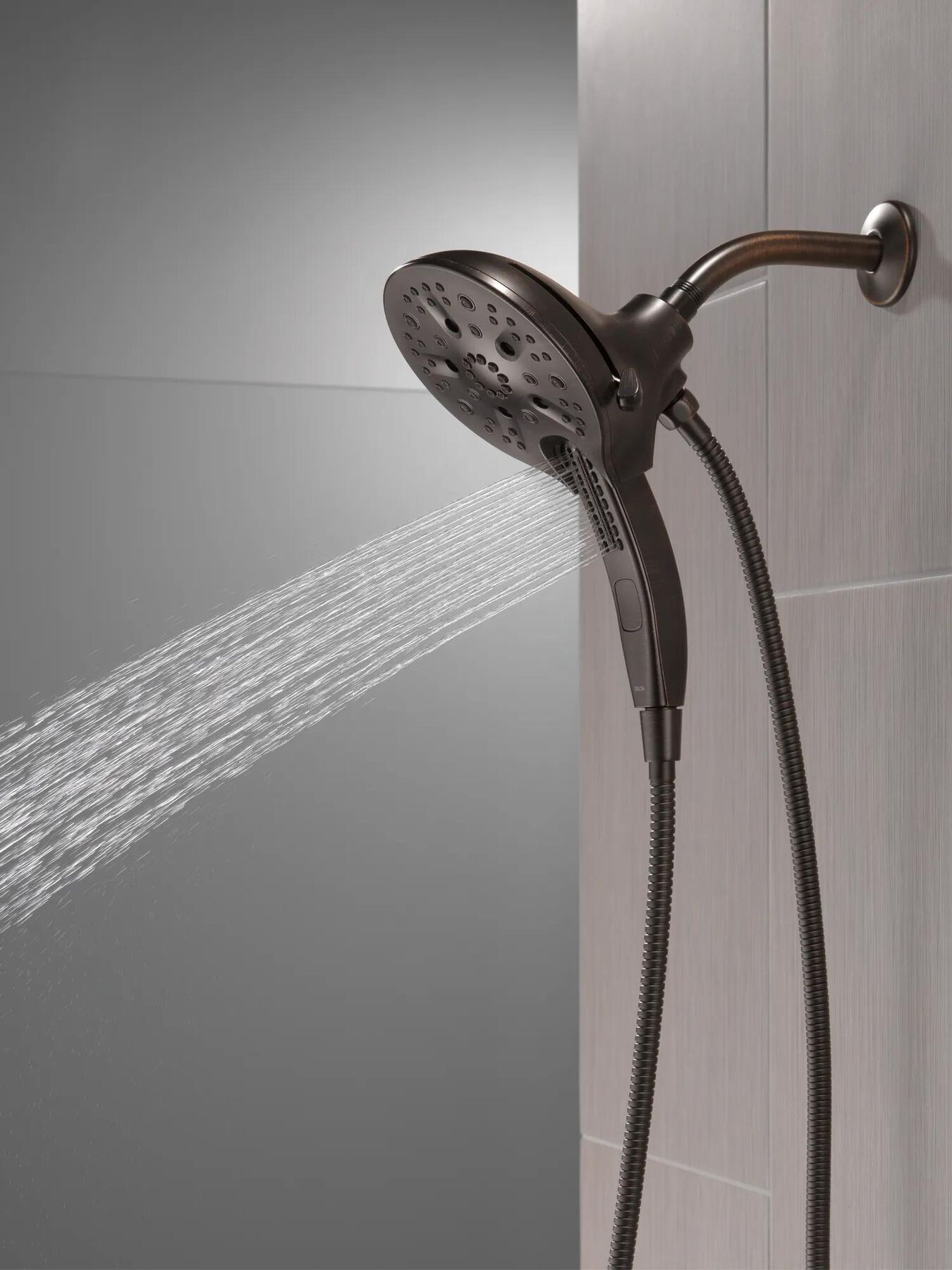In2ition&reg; H<sub>2</sub>Okinetic&reg; 5-Setting Two-in-One Shower