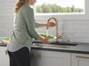 Single Handle Pull-Down Touch<sub>2</sub>O&reg; Technology Kitchen Faucet with Touchless Technology
