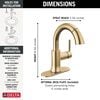 Single Handle Pull Down Bathroom Faucet