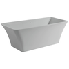 67 in. x 30 in. Freestanding Tub with Center Drain