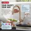 Single Handle Pull-Down Touch<sub>2</sub>O&reg; Technology Kitchen Faucet with Touchless Technology