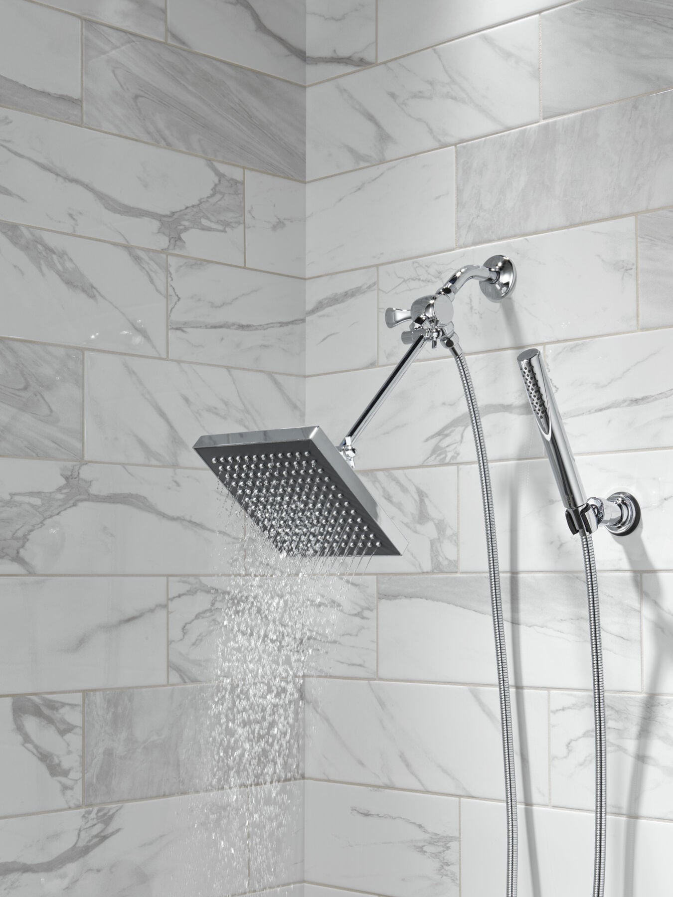 3-Way Shower Arm Diverter for Hand Shower