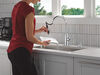 Single Handle Pull-Down Kitchen Faucet with Soap Dispenser and ShieldSpray&reg; Technology