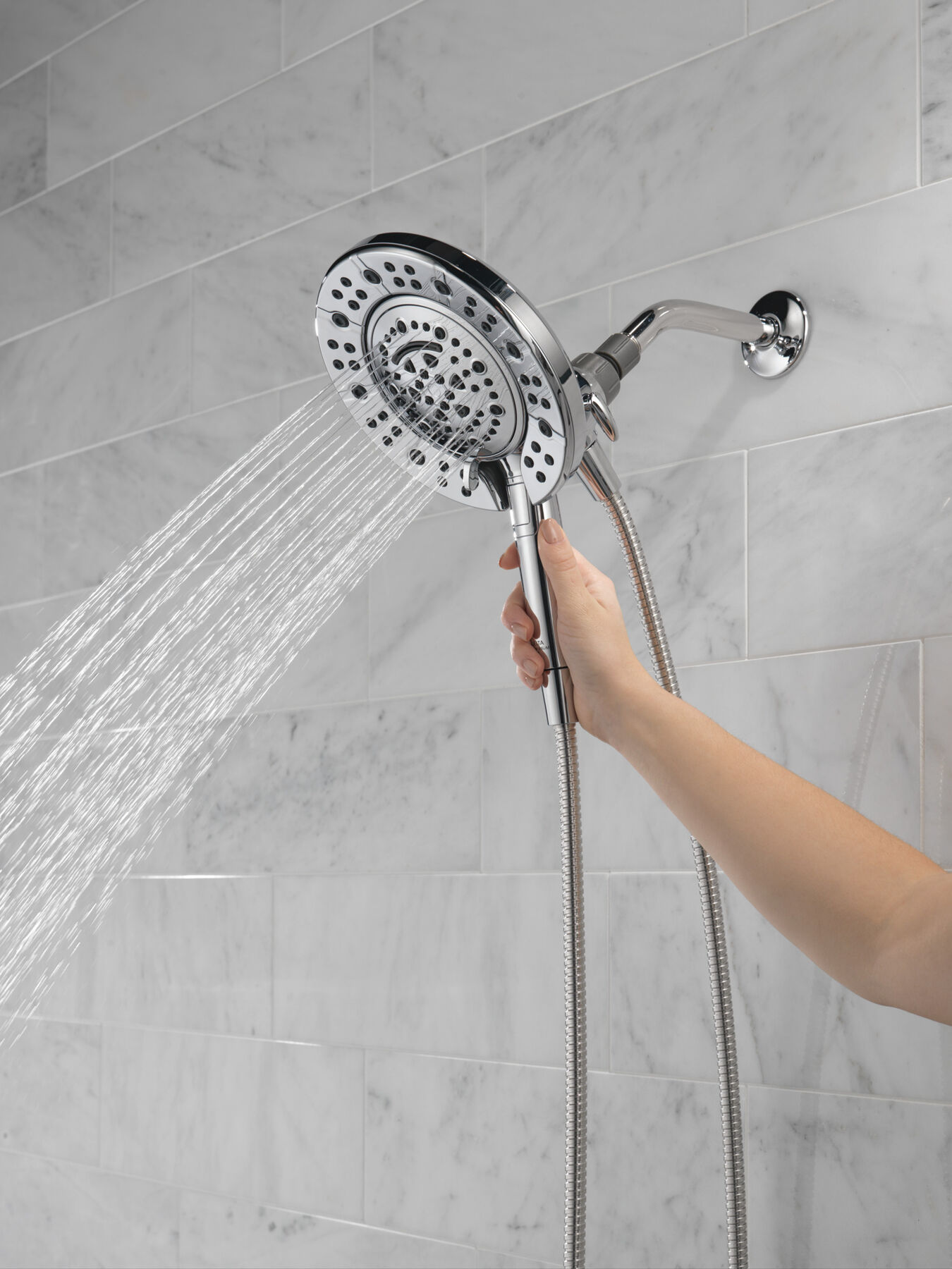 7-Setting In2ition&reg; Two-in-One Shower