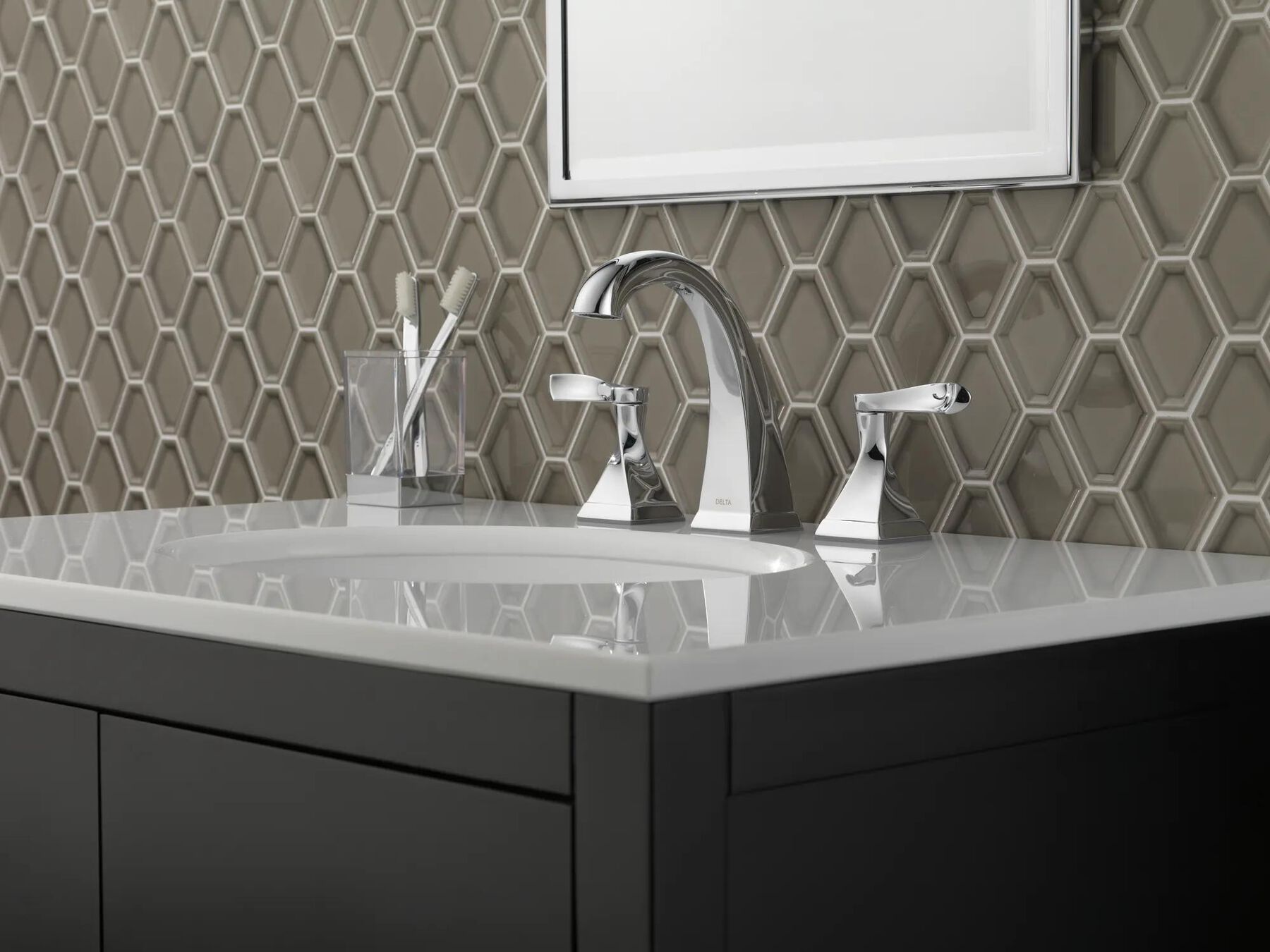 Two Handle Widespread Bathroom Faucet