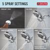 Monitor 14 Series Shower Trim with 5-Setting HydroRain and ProClean Showerhead Bundle