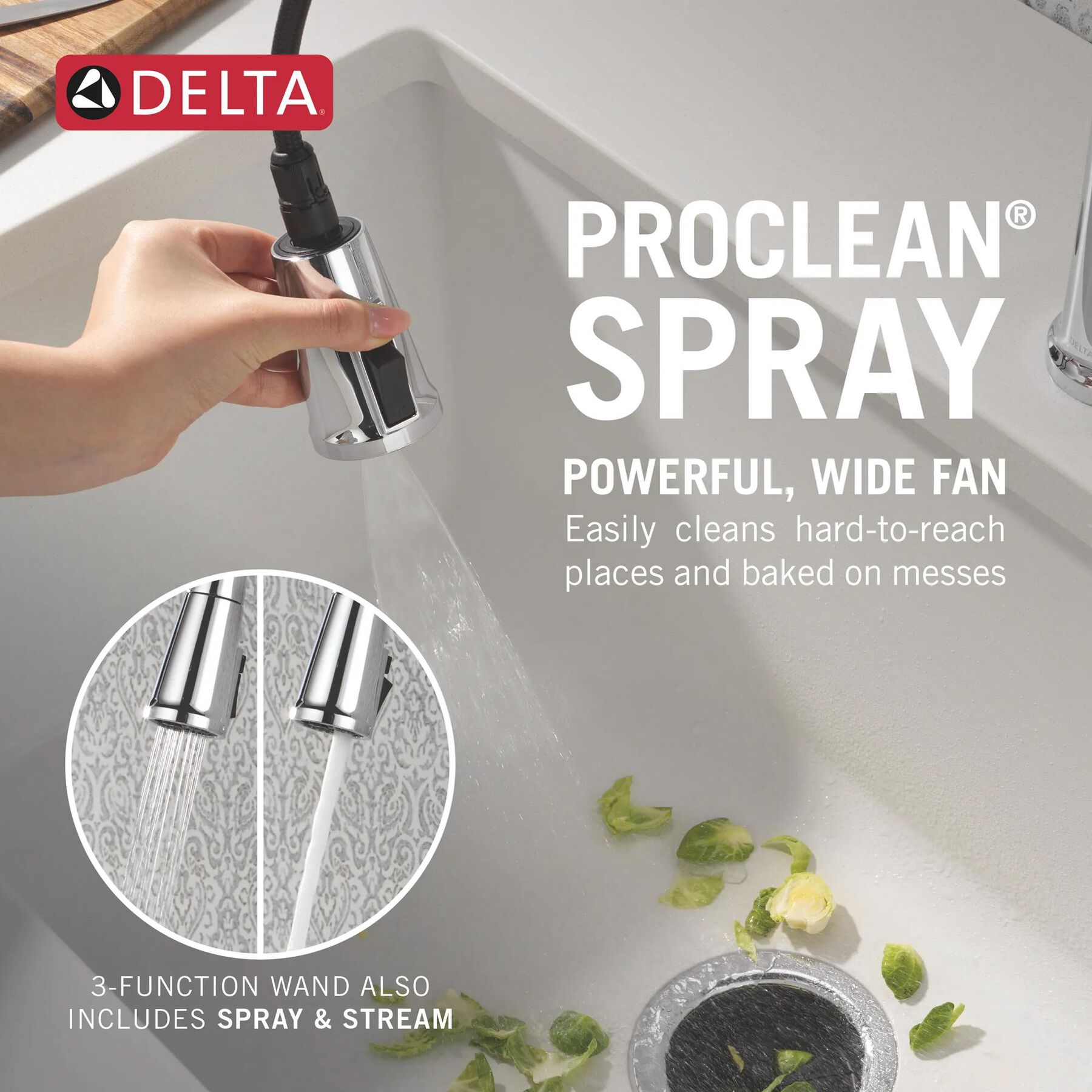Single Handle Kitchen Pull-Down
