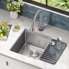 17&rdquo; Workstation Undermount Single Bowl 16 Gauge Stainless Steel&nbsp;Bar Prep Kitchen Sink with&nbsp;WorkFlow&trade; Ledge and Accessories