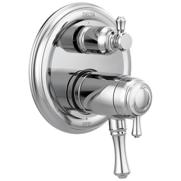 Traditional 2-Handle TempAssure® 17T Series Valve Trim with 3