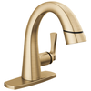 Single Handle Pull Down Bathroom Faucet (Recertified)