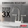 Two Handle Centerset Bathroom Faucet