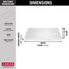 60" x 32" Shower Base - Right Drain