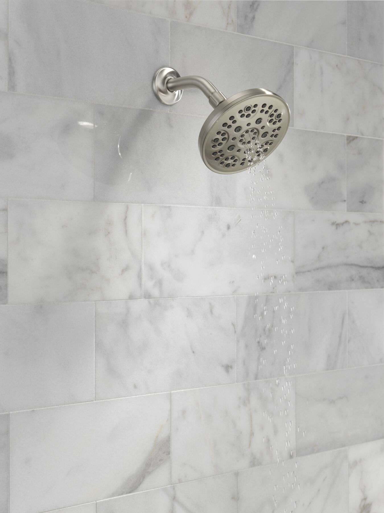 Fixed 5-Setting Showerhead