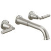 Two Handle Wall Mount Bathroom Faucet Trim