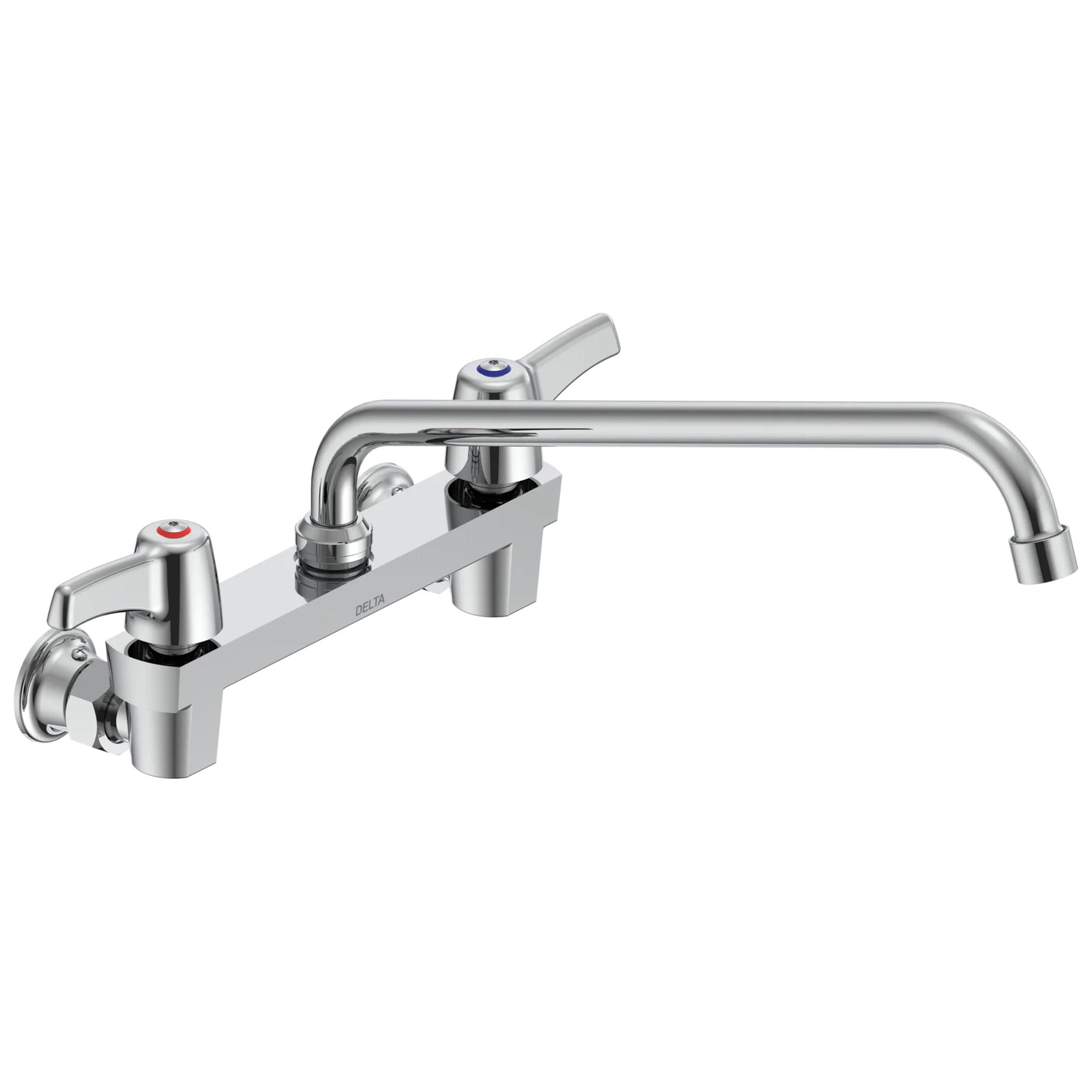 Two Handle 8 In Wallmount Service Sink Faucet