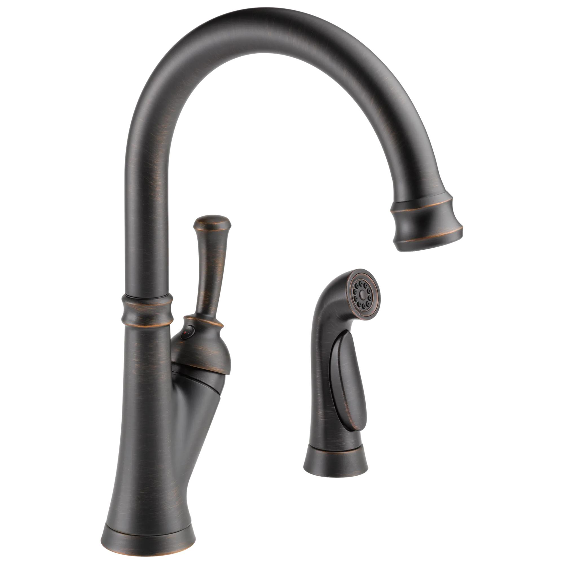 Single Handle Kitchen Faucet with Spray