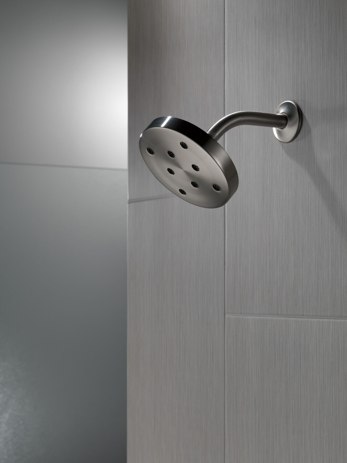 H2Okinetic&reg; Single-Setting Metal Raincan Shower Head