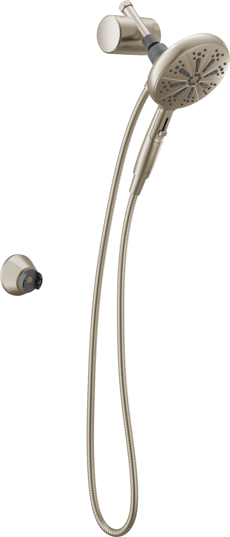 Standard Shower Filter with 6-Setting Showerhead and Mount Bundle