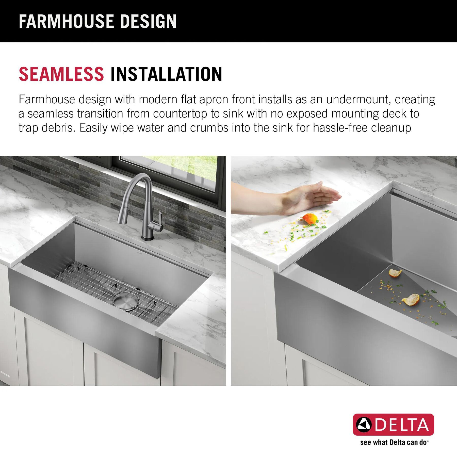 30&rdquo; Workstation Undermount&nbsp;Single Bowl&nbsp;16 Gauge Stainless Steel&nbsp;Farmhouse Apron Front Kitchen Sink&nbsp;with&nbsp;WorkFlow&trade; Ledge and Accessories